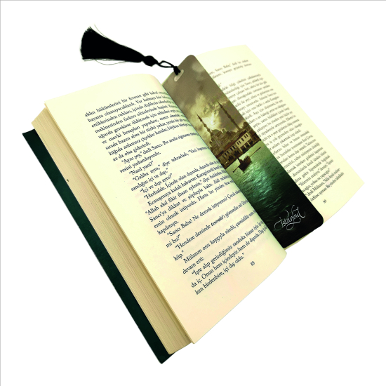 Haliç Manzarası Baskılı Kitap Ayracı