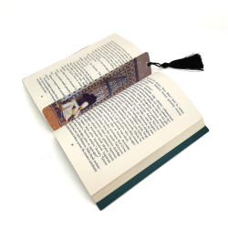 Osman Hamdi Bey - Kahve Ocağı Tablosu Baskılı Kitap Ayracı
