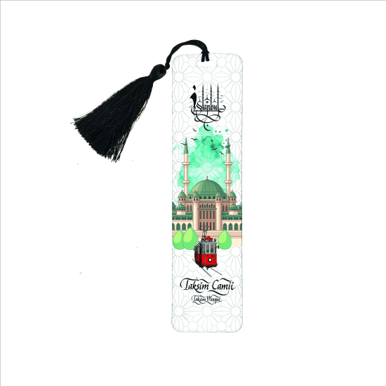Taksim Mosque Image Printed Bookmark