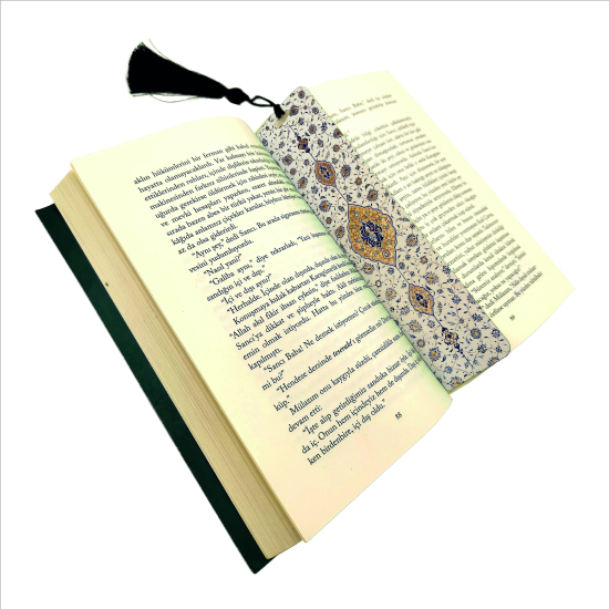 Rumi Desen Baskılı Kitap Ayracı