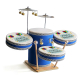 Kişiye Özel İsimli, Balonlu  Printed Leather Kids' Drum Set - Blue