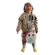 Kişiye Özel İsimli, Balonlu  Printed Leather Kids' Drum - Pink