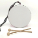 Baskısız Leather Kids' Drum - Orange