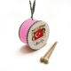Kişiye Özel İsimli, 23 Nisan Bayrak ve Çocuklar Printed Leather Kids' Drum - Pink