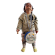 Personalized with Name, with Balloons  Printed Leather Kids' Drum - Blue