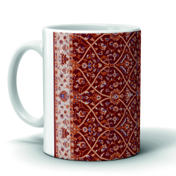 Halı MotifleriPrinted Porcelain Ceramic Mug
