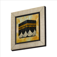 Kabe Çizimi Baskılı Ahşap Magnet