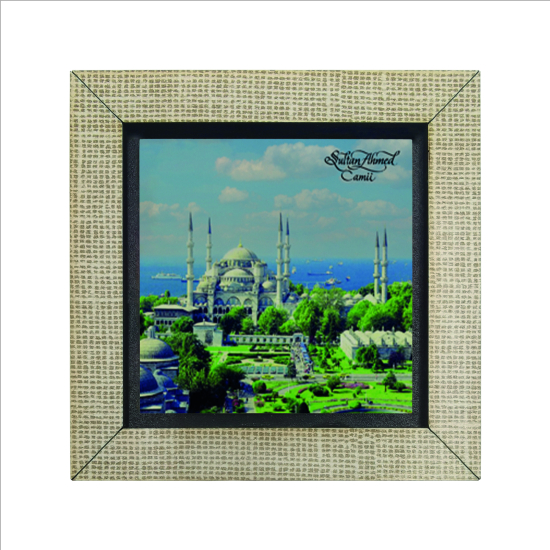 Sultan Ahmet Camii Baskılı Ahşap Magnet