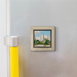Sultan Ahmet Camii Printed Wooden Magnet