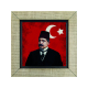 Talat Paşa Baskılı Ahşap Magnet