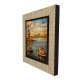 İstanbul Kız Kulesi Manzarası Printed Wooden Magnet