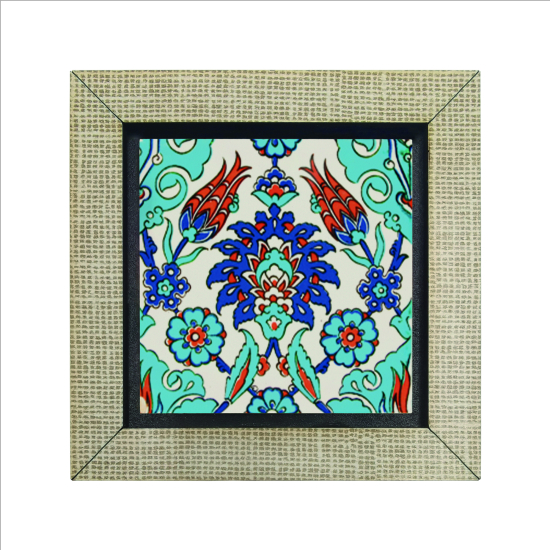 Çivizade Mescidi Çinisi (Ümmü Gülsüm Camii) Baskılı Ahşap Magnet