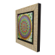 Mandala Desen Baskılı Ahşap Magnet
