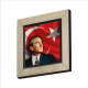 Atatürk Baskılı Ahşap Magnet