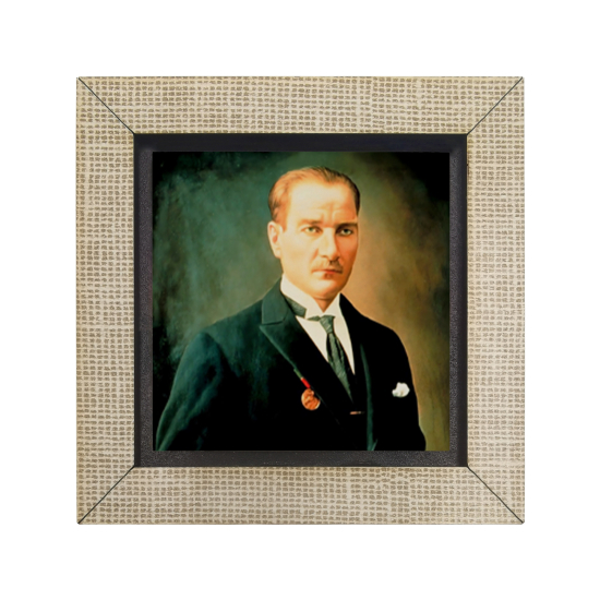 Atatürk Printed Wooden Magnet