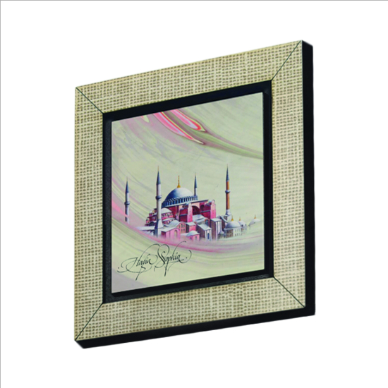 Ayasofya Camii Printed Wooden Magnet