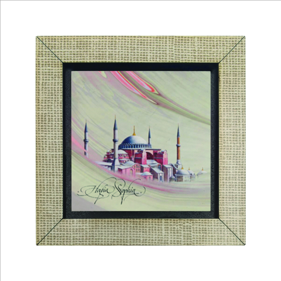 Ayasofya Camii Printed Wooden Magnet