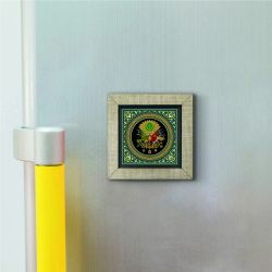 Osmanlı Arması  Printed Wooden Magnet