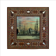 Sultan Ahmet Camii Printed Mother-of-Pearl Effect Wooden Magnet