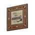 Surah Al-Ikhlas Printed Mother-of-Pearl Effect Wooden Magnet