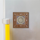 Surah Al-Ikhlas Printed Mother-of-Pearl Effect Wooden Magnet