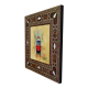 Nostaljik Tramvay  Printed Mother-of-Pearl Effect Wooden Magnet