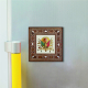 Osmanlı Arması  Printed Mother-of-Pearl Effect Wooden Magnet