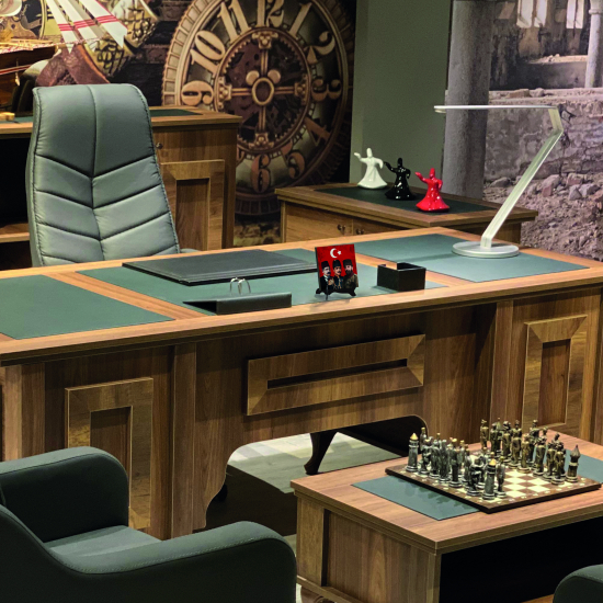 Üç Paşalar: Talat Paşa, Enver Paşa, Cemal Paşa Printed Wooden Tabletop