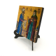 Fatih Sultan Mehmet ve Rum Ortodoks Patriği Mozaiği Printed Wooden Tabletop