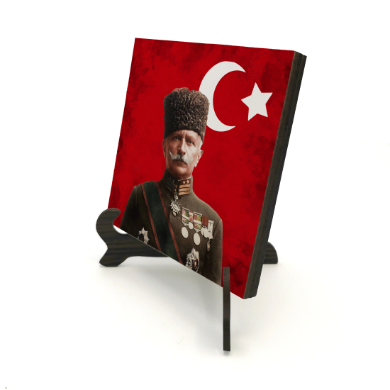 Fahreddin Paşa Baskılı Ahşap Masaüstlük