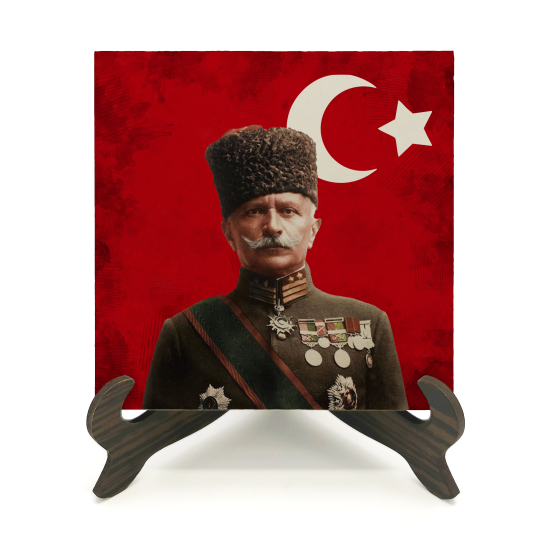 Fahreddin Paşa Baskılı Ahşap Masaüstlük