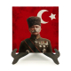 Fahreddin Paşa Baskılı Ahşap Masaüstlük