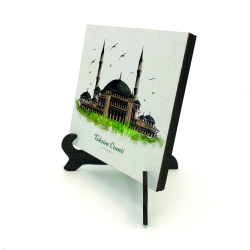 Taksim Camii Görseli Printed Wooden Tabletop