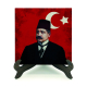 Talat Paşa Baskılı Ahşap Masaüstlük