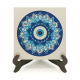 Nazar Boncuklu Desen Printed Wooden Tabletop
