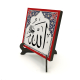 "Allah (C.C.)" Printed Wooden Tabletop