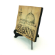 Mescid-i Aksa ve Kelime-i Tevhid Printed Wooden Tabletop