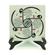 4 Kul (Kafirun, İhlas, Felak ve Nas) Sureleri Printed Wooden Tabletop
