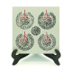 4 Kul (Kafirun, İhlas, Felak ve Nas) Sureleri Printed Wooden Tabletop