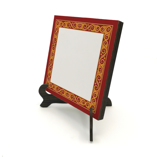 Kenar Deseni / Görsel Wooden Tabletop