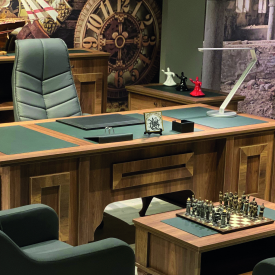 Kenar Deseni / Görsel Wooden Tabletop