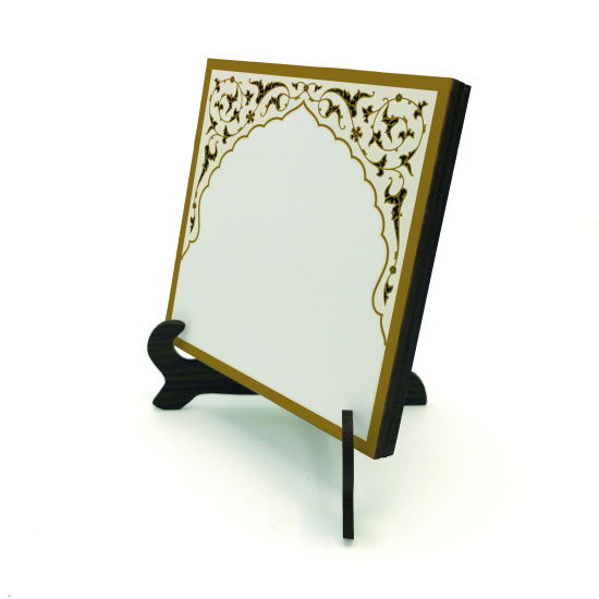 Kenar Deseni / Görsel Wooden Tabletop