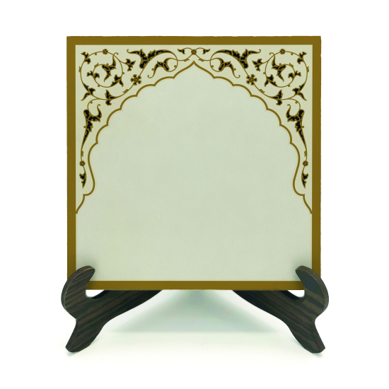 Kenar Deseni / Görsel Wooden Tabletop