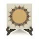 Name Can Be Added, Border Pattern / Image Printed Wooden Tabletop