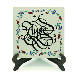 Kenar Deseni / Görsel Wooden Tabletop