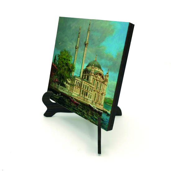 Ortaköy Camii Printed Wooden Tabletop
