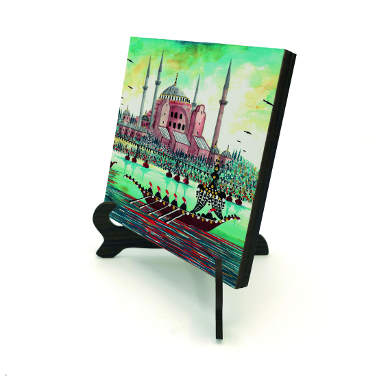 Ayasofya Camii  Printed Wooden Tabletop