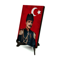 Enver Pasha Printed Wooden Tabletop