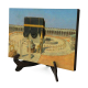 Kabe-i Şerif Çizimi Printed Wooden Tabletop