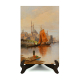 19th-Century Istanbul View Printed Wooden Tabletop